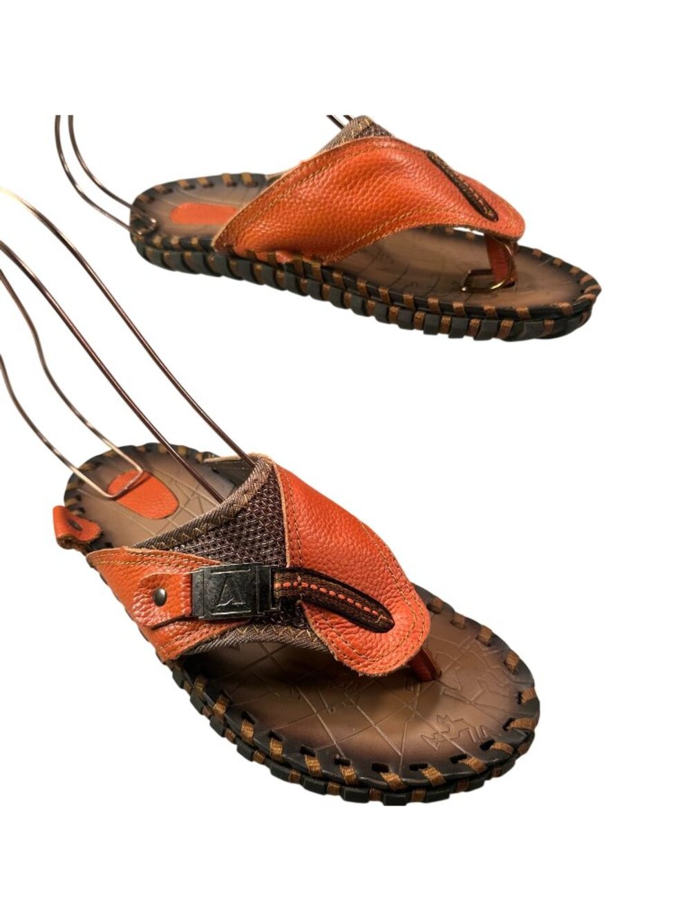 Ivan Troy Angelo Royal Comfort Mens Sandal Italy Leather Sandals Stitched Sole